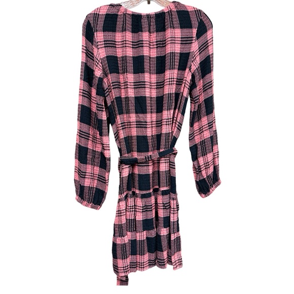 ANTHROPOLOGIE Cloth & Stone Daia Plaid Mini Dress S - Picture 7 of 11